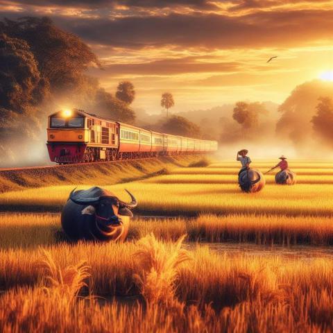 เรื่องสั้น วันมหัศจรรย์รถด่วนขบวนพิเศษ