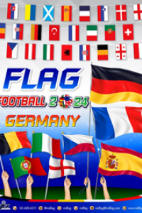 VIO FLAG จำหน่าย ธงราวฟุตบอลยูโร ธงฟุตบอลยูโร 2024